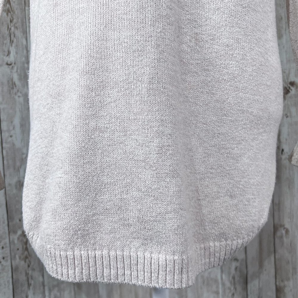 Women's Old Navy Long Sleeve Sweater | Beige | Boat Neck Top | Size Small - Picture 6 of 13